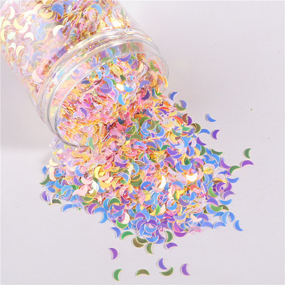 Vegyes méretek/formák Pehely konfetti csillag Szív virág Hold Kagyló flitterek Paillettes 3D csillámok barkácsoláshoz körömdíszítéshez és esküvői kiegészítőkhöz