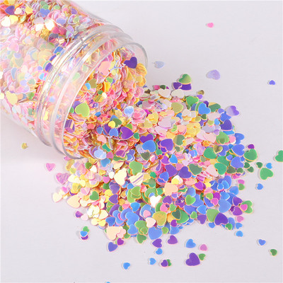 Vegyes méretek/formák Pehely konfetti csillag Szív virág Hold Kagyló flitterek Paillettes 3D csillámok barkácsoláshoz körömdíszítéshez és esküvői kiegészítőkhöz