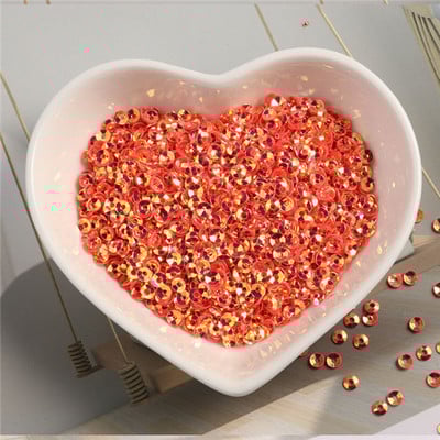 1000gab./partija 3/4mm vidējā cauruma adata, ieliekta sequins PVC pailletes DIY amatniecības kāzu šūšana roku darbs Lentejuelas aksesuāri