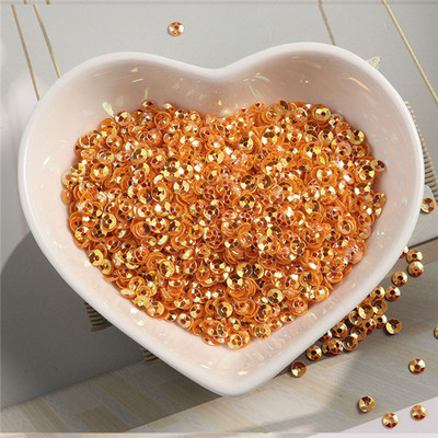 1000gab./partija 3/4mm vidējā cauruma adata, ieliekta sequins PVC pailletes DIY amatniecības kāzu šūšana roku darbs Lentejuelas aksesuāri