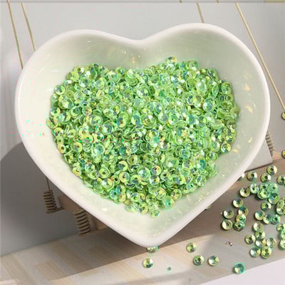 1000gab./partija 3/4mm vidējā cauruma adata, ieliekta sequins PVC pailletes DIY amatniecības kāzu šūšana roku darbs Lentejuelas aksesuāri