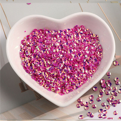 1000gab./partija 3/4mm vidējā cauruma adata, ieliekta sequins PVC pailletes DIY amatniecības kāzu šūšana roku darbs Lentejuelas aksesuāri