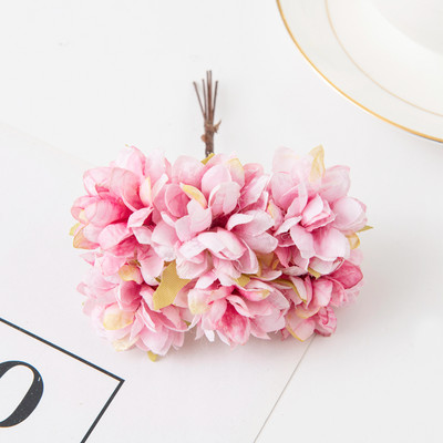 6gab 11cm mākslīgie ziedi zīda mini neļķe kāzu rokdarbu vainags aksesuāri Ziemassvētku pašdarināt mājas dekorēšana scrapbooking