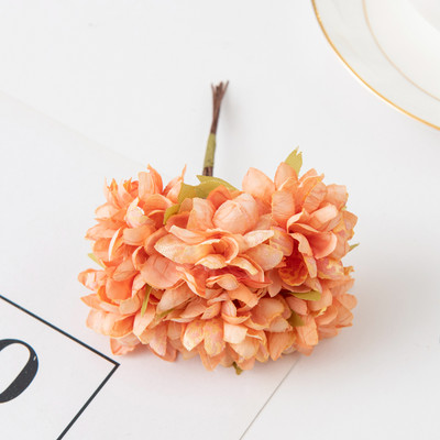 6gab 11cm mākslīgie ziedi zīda mini neļķe kāzu rokdarbu vainags aksesuāri Ziemassvētku pašdarināt mājas dekorēšana scrapbooking