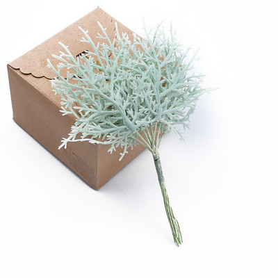 10 gab. Mini mākslīgo ozolzīļu lapu puķu augs kāzu mājas vainaga dekorēšanai DIY Scrapbooking Amatniecības Ziemassvētku aksesuāri
