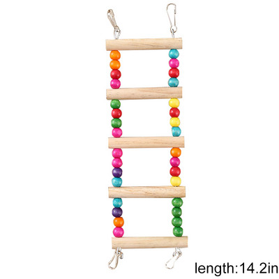 Putni Rotaļlieta Koka Kāpnes Šūpoles Skrāpis Asaris Kāpšana 3/4/5/6/7 Kāpnes Putnu būris Kāmji Papagaiļi Rotaļlietas Piekārti Mājdzīvnieku piederumi