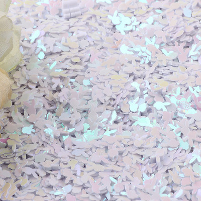 10g Παγιέτες με κεφαλή κουνελιού Χαλαρές παγιέτες για χειροτεχνίες 6 χιλιοστών γκλίτερ κομφετί νύχια καλλιτεχνική διακόσμηση Παγιέτες DIY Αξεσουάρ ραπτικής