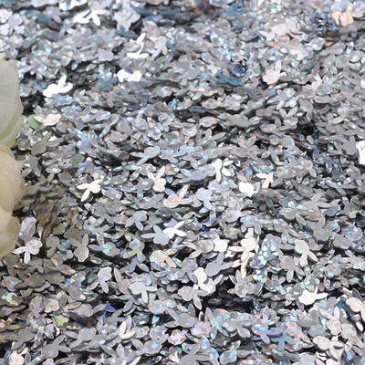 10g Παγιέτες με κεφαλή κουνελιού Χαλαρές παγιέτες για χειροτεχνίες 6 χιλιοστών γκλίτερ κομφετί νύχια καλλιτεχνική διακόσμηση Παγιέτες DIY Αξεσουάρ ραπτικής