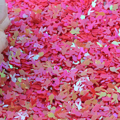 10g Παγιέτες με κεφαλή κουνελιού Χαλαρές παγιέτες για χειροτεχνίες 6 χιλιοστών γκλίτερ κομφετί νύχια καλλιτεχνική διακόσμηση Παγιέτες DIY Αξεσουάρ ραπτικής