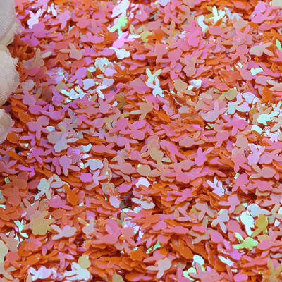 10g Παγιέτες με κεφαλή κουνελιού Χαλαρές παγιέτες για χειροτεχνίες 6 χιλιοστών γκλίτερ κομφετί νύχια καλλιτεχνική διακόσμηση Παγιέτες DIY Αξεσουάρ ραπτικής