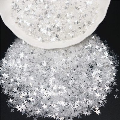 3mm 4mm 5mm 6mm caurspīdīgs kristāla fliteru kauss plakanā, apaļā PVC vaļīgi vizuļi paštaisītiem, roku darbs šūšanas piederumiem 10g