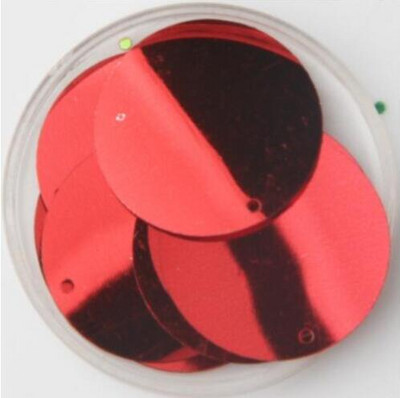 Paillette piros flitter 3 mm-25 mm PVC laza flitterek Paillette körömdíszítés Scrapbooking varrás barkácsolás esküvői dekoráció Lentejuelas