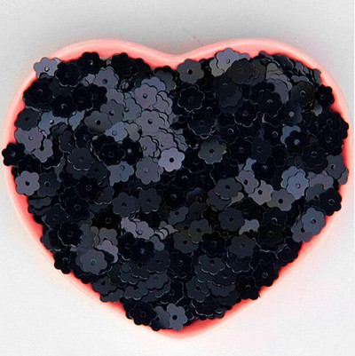 10g Paillettes Melni sequins Plakani apaļa PVC vaļīga vizulis amatniecībai Sieviešu apģērbi Šūšanas piederumi Lentejuelas Manualidades