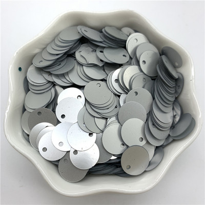 400db 10 mm-es PVC lapos, kerek laza flitterek 1 oldalsó lyukkal Paillette varrás Esküvői kézműves kiegészítők Barkácsolás medál flitter