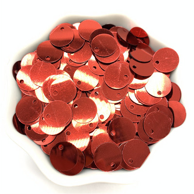 400db 10 mm-es PVC lapos, kerek laza flitterek 1 oldalsó lyukkal Paillette varrás Esküvői kézműves kiegészítők Barkácsolás medál flitter