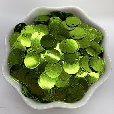 400db 10 mm-es PVC lapos, kerek laza flitterek 1 oldalsó lyukkal Paillette varrás Esküvői kézműves kiegészítők Barkácsolás medál flitter