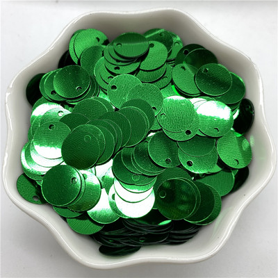 400db 10 mm-es PVC lapos, kerek laza flitterek 1 oldalsó lyukkal Paillette varrás Esküvői kézműves kiegészítők Barkácsolás medál flitter