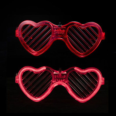 1 vnt Vakarėlio švytėjimo tamsoje akiniai Šviečiantys LED akiniai Neoniniai vakarėliams skirti akiniai nuo saulės vaikams suaugusiems vakarėlio dekoro vakarėlio reikmenys