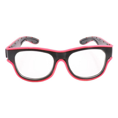 LED brilles Helovīna atmosfēra Bezvadu gaismas brilles Uzlādējamas USB naktsklubu bāra ballītes dāvanas