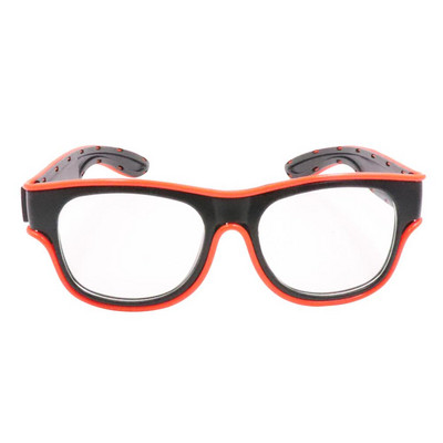 LED brilles Helovīna atmosfēra Bezvadu gaismas brilles Uzlādējamas USB naktsklubu bāra ballītes dāvanas