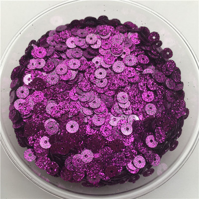 Pailletes 10g 4mm mirdzoši vizuļi, plakani, apaļi, vaļīgi vizuļi Šūšana kāzu rotājumi, amatniecības albumi, DIY aksesuāri, vairumtirdzniecība