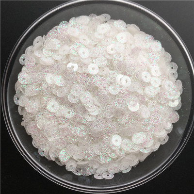 Pailletes 10g 4mm mirdzoši vizuļi, plakani, apaļi, vaļīgi vizuļi Šūšana kāzu rotājumi, amatniecības albumi, DIY aksesuāri, vairumtirdzniecība