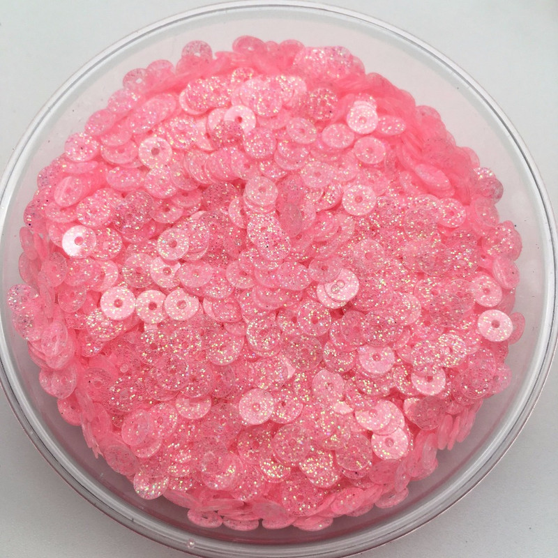 Pailletes 10g 4mm mirdzoši vizuļi, plakani, apaļi, vaļīgi vizuļi Šūšana kāzu rotājumi, amatniecības albumi, DIY aksesuāri, vairumtirdzniecība