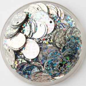 10/15/20/25/30mm Plakani, apaļi, vaļīgi fliteri Pailletes Šūšanas Amatniecības piederumi Kāzu apģērbam Lentejuelas Para Coser 10g