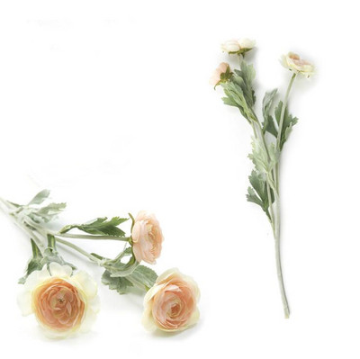 Luksusa Anglija Ranunculus Asiaticus rozes Mākslīgais zieds zīda flores kāzu dekorēšana telpu dekors fleurs artificielles