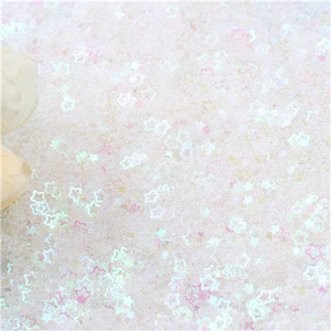 3 mm dobi zvaigžņu ziedi, PVC vaļīgi vizuļi, mirdzoši paletes nagu mākslas manikīram kāzu konfeti aksesuāri amatniecībai