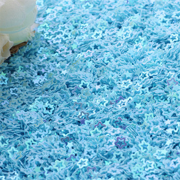3 мм кухи звездни цветя PVC свободни пайети Блестящи пайети за ноктопластика Маникюр Сватбени конфети Аксесоари за занаяти