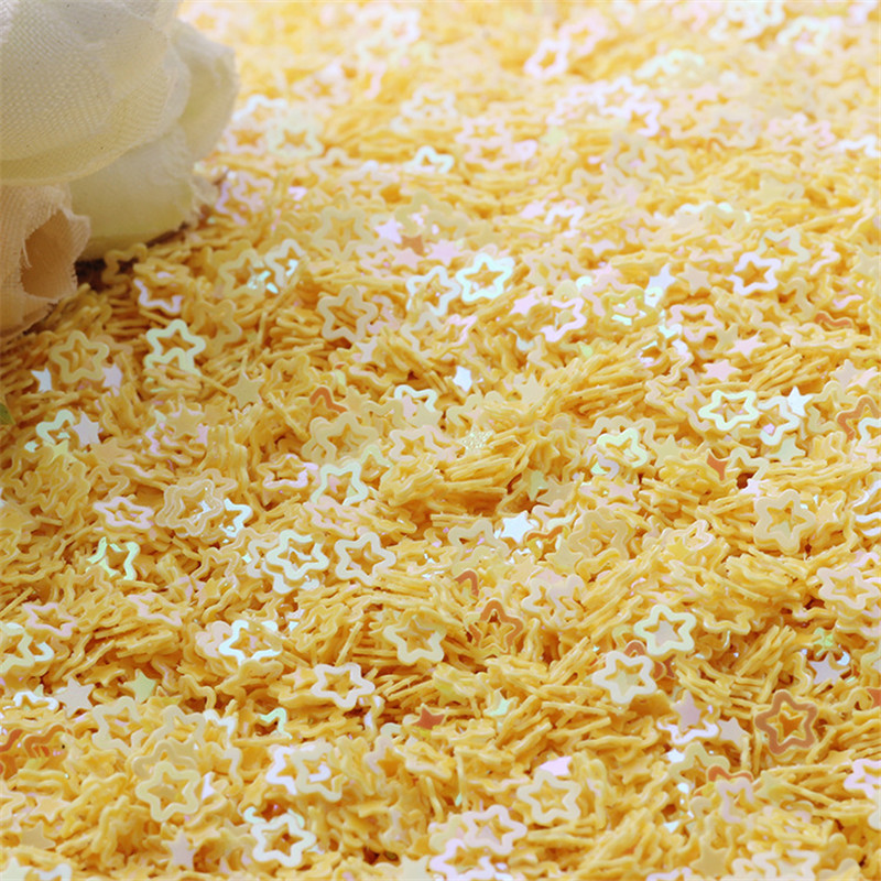 3 mm dobi zvaigžņu ziedi, PVC vaļīgi vizuļi, mirdzoši paletes nagu mākslas manikīram kāzu konfeti aksesuāri amatniecībai