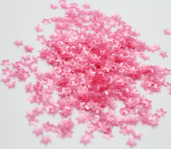15g/lot Flower Seuiqns Matte Color Five Petal Bloom Paillettes 3D PVC маникюр Sequin for Craft Art Nails Beading Embroidery