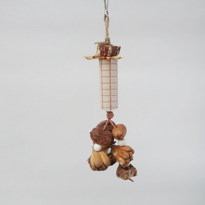 Dabīgā bambusa rotangpalmas aušanas būris Mājdzīvnieku putnu košļājamās rotaļlietas Papagaiļi Būrī piekārtiem Dekorācijas izstrādājumi Pour Animaux De Compagnie