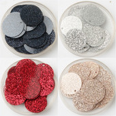 Mirdzoši 20 mm vizuļi, lieli, plakani, apaļi vizuļi, vaļīgi vizuļi Paillette šūšana kāzu amatniecība, sieviešu apģērbu aksesuāri 20 g