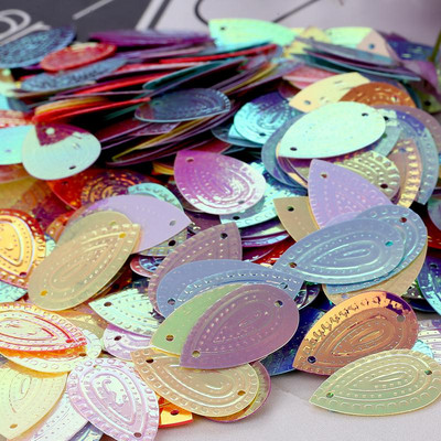 10g Sequin Mix Πολύχρωμες επίπεδες παγιέτες Pvc Loose Shaped For Crafts Παλέτες Ραπτικής Διακόσμησης Diy Αξεσουάρ Lentejuelas Doradas
