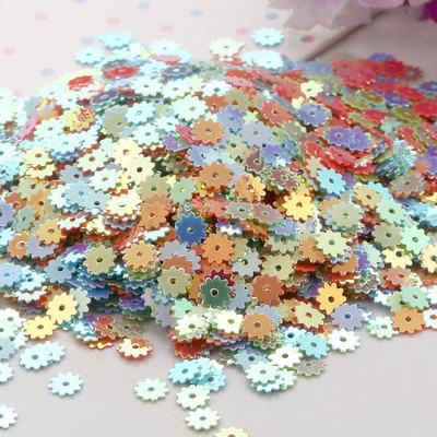 10g Sequin Mix Πολύχρωμες επίπεδες παγιέτες Pvc Loose Shaped For Crafts Παλέτες Ραπτικής Διακόσμησης Diy Αξεσουάρ Lentejuelas Doradas
