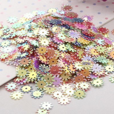 10g Sequin Mix Πολύχρωμες επίπεδες παγιέτες Pvc Loose Shaped For Crafts Παλέτες Ραπτικής Διακόσμησης Diy Αξεσουάρ Lentejuelas Doradas