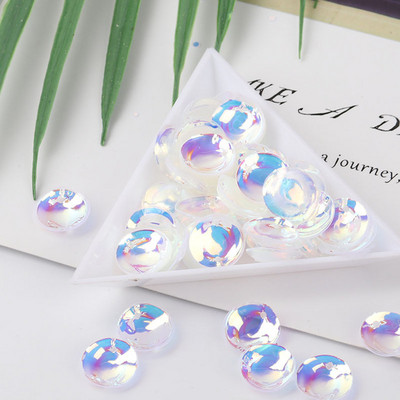 10g/Pack Blue Crystal Sequins PET apaļas puķes plūmju taisnstūra pailletes Amatniecības dāvanu maisiņš Decro DIY Šūšanas Lentejuelas piederumi