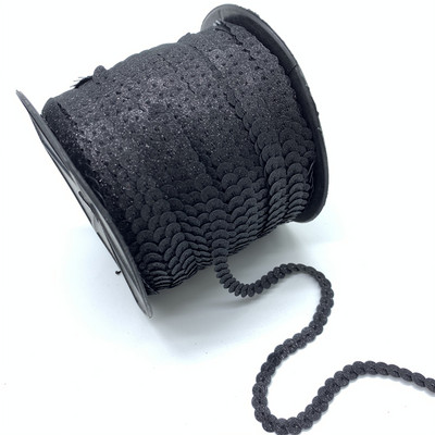 5 jardi 6 mm matēti vizuļi, spīdīgi slīpēti, vaļīgi fliteri Pailletes Šūšana Kāzu amatniecība, DIY Scrapbooking