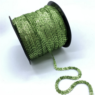 5 jardi 6 mm matēti vizuļi, spīdīgi slīpēti, vaļīgi fliteri Pailletes Šūšana Kāzu amatniecība, DIY Scrapbooking