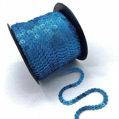 5 jardi 6 mm matēti vizuļi, spīdīgi slīpēti, vaļīgi fliteri Pailletes Šūšana Kāzu amatniecība, DIY Scrapbooking