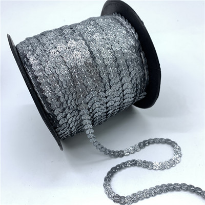 5 jardi 6 mm matēti vizuļi, spīdīgi slīpēti, vaļīgi fliteri Pailletes Šūšana Kāzu amatniecība, DIY Scrapbooking