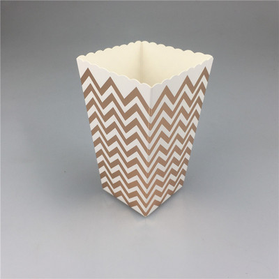 Jaunums! 12GB/Lot Popkorna kastīte/tasīte Rozā tematiskā ballītes dekorēšana bērniem Daudz laimes dzimšanas dienā Ziemassvētku kāzu ballītei Bērnu dušas piederumi