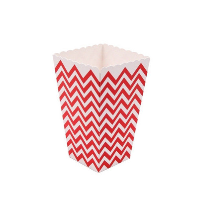 Jaunums! 12GB/Lot Popkorna kastīte/tasīte Rozā tematiskā ballītes dekorēšana bērniem Daudz laimes dzimšanas dienā Ziemassvētku kāzu ballītei Bērnu dušas piederumi