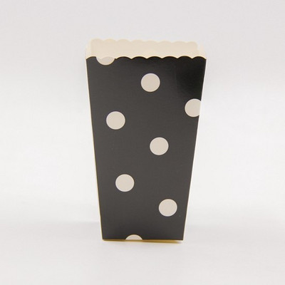 Jaunums! 12GB/Lot Popkorna kastīte/tasīte Rozā tematiskā ballītes dekorēšana bērniem Daudz laimes dzimšanas dienā Ziemassvētku kāzu ballītei Bērnu dušas piederumi