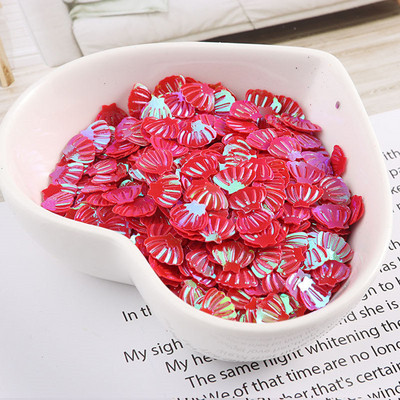 10g/iepakojumā 7mm jūras gliemežvāku vizuļi Pailletes šūšanas materiāls, kāzu amatniecība, sieviešu apģērbi, bērnu DIY aksesuāri