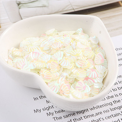 10g/iepakojumā 7mm jūras gliemežvāku vizuļi Pailletes šūšanas materiāls, kāzu amatniecība, sieviešu apģērbi, bērnu DIY aksesuāri