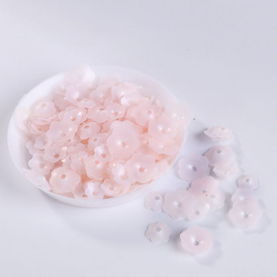 10g/tétel Vegyes színek Több méretű 3D szilvavirág laza flitterek varrás kézműves/díszítési leletek, női ruha varrás kiegészítők