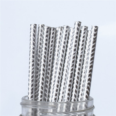 Zelta roze Zelta papīra salmiņi Strip Dot Dzeramais salmiņš Vienreizlietojamie galda piederumi ballīšu piederumi Kāzu dzimšanas dienas ballītes dekorēšana bērniem